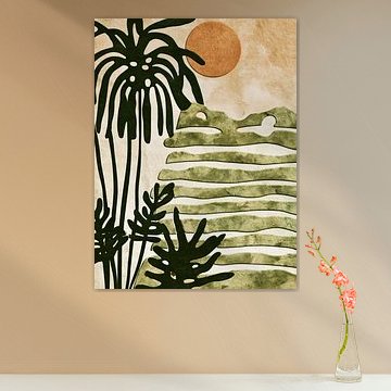 Paysage tropical de rêve