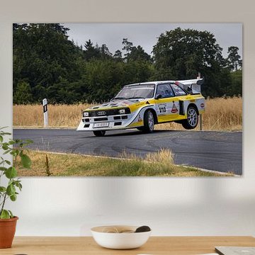 Audi Quattro Rallye-Auto