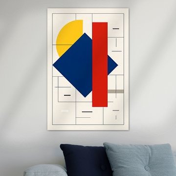 Primärkonstruktion – Geschichtete Geometrie von Dream Designs art work