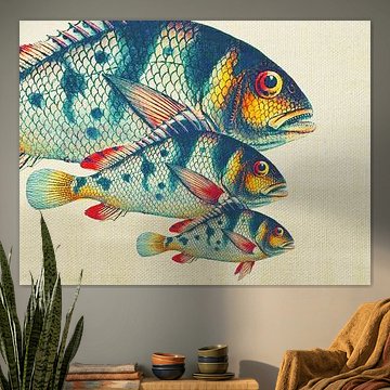 Klassische Fischmotive 3 von Fernando Vieira