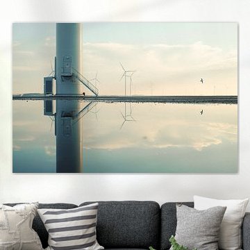 Spiegeling in Stilte - Zeeuwse Windmolens