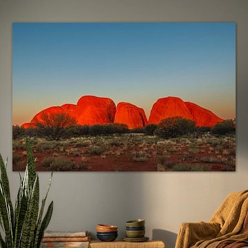 Kata Tjuta bei Sonnenuntergang von Markus Lange
