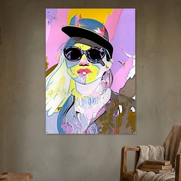 La reine du selfie sur DJF by Dean Jayson Freeman Art | Level Up your Home