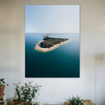 The Sirmione Peninsula on Lake Garda by Bas van der Gronde
