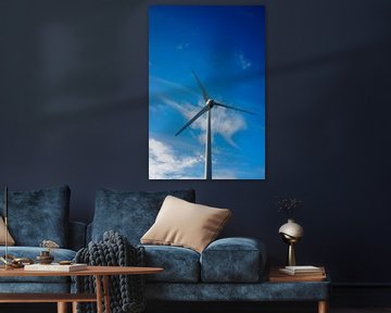 Windmolen energieproductie