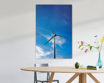 Windmolen energieproductie