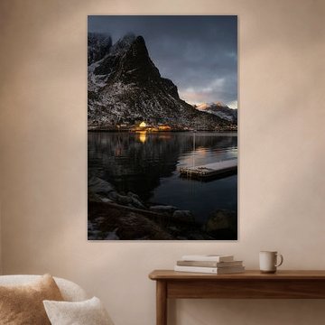Winterlicht in Reine, Lofoten