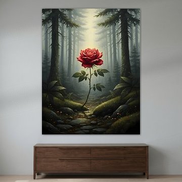 Eternal Rose Study by Regan Frederick