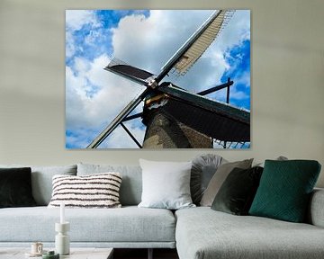 Windmill at kinderdijk sur Jasper H