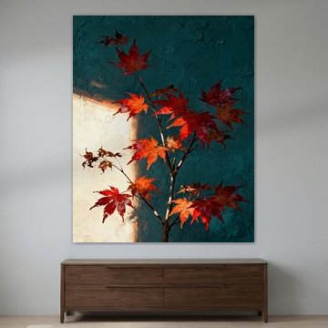 Les dernières feuilles d'érable