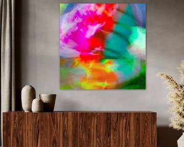 Moving tulips by Freddy Hoevers