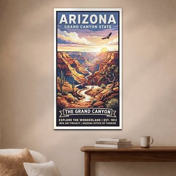 Arizona, Grand Canyon, USA by Vlindertuin-Art