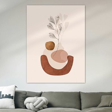 Tropical Leaves Abstract Art von Online Arts