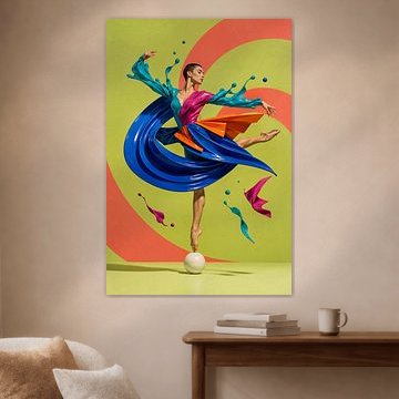 La danse des couleurs liquides sur AWE by Haris Delic