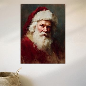 Portrait du Père Noël sur IamHomeStudio