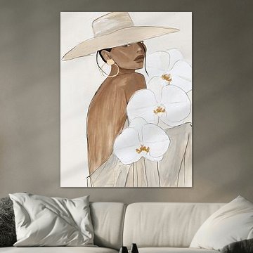 Boho-Chic-Frau von mathieu jeu