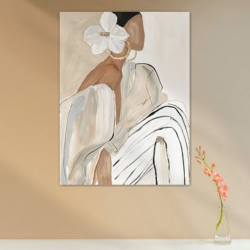 boho-chic woman by mathieu jeu