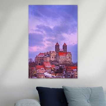 Quedlinburg im Harz im Winter