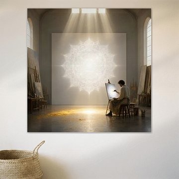 Leuchtendes Mandala