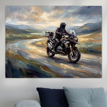 BMW R 1300 GS Adventure in „Golden Rain“ von Jan Keteleer