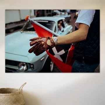 The Driver’s Touch – Driving Glove, Vintage Watch & Classic Alfa Romeo by Mohit Hambiria