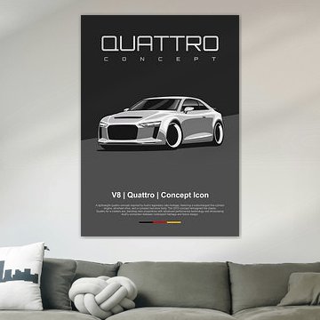 Audi Quattro Concept (2010) van Kaminarirace