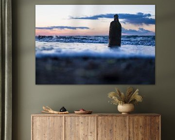 Groynes on the Baltic Sea coast