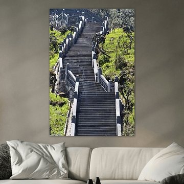 Treppe auf den Fansipan