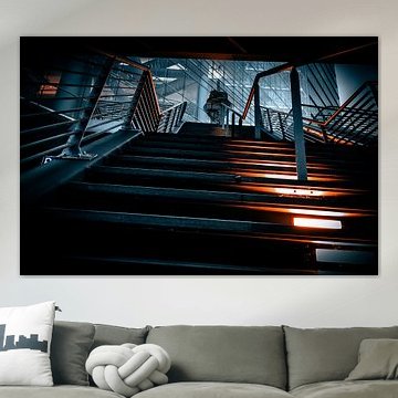 Porte de la ville à Düsseldorf sur Ink & Light by Mordos