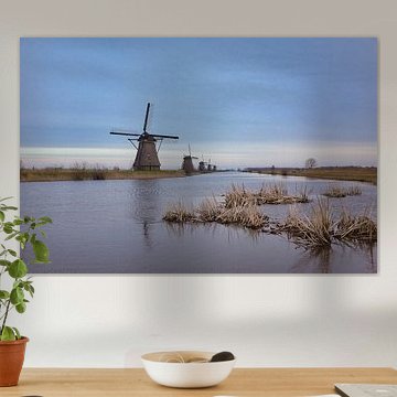 Les moulins de Kinderdijk sur Amalphi