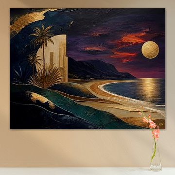 Deco After Dark – Monumental Solitude by Johannas Art Creations