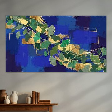 Japon : le flux des ginkgos en vagues bleu doré sur Siti Zuliana