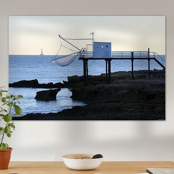 Carrelet – Charente-Maritime – Frankreich von Albert Videt Jensen