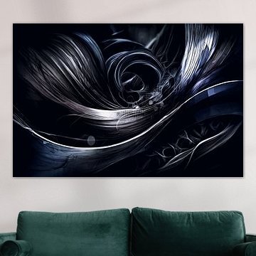 Flowing metals, shaped by the imagination