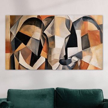 Éléphant dans le cubisme
