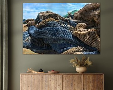 Fishing nets van Herbert Seiffert