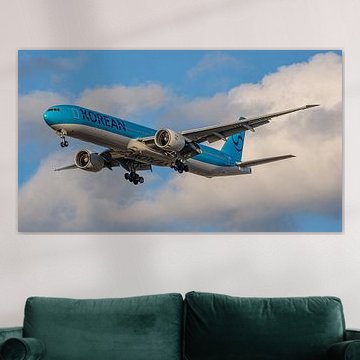 Passagierflugzeug vom Typ Boeing 777-300ER der Korean Air. von Jaap van den Berg