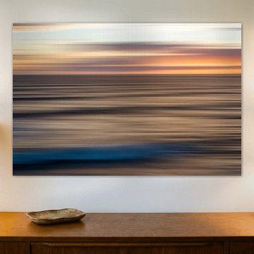 Ocean Lines Coastal Abstract by Joseph S Giacalone Photography