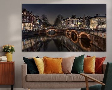 Keizersgracht Amsterdam von Michael van der Burg