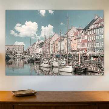 KOPENHAGEN Nyhavn - urbaner Vintage-Stil von Melanie Viola