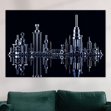 Metropolis in staal