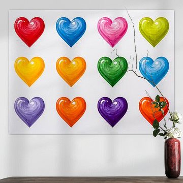 Je t'aime douze fois en couleurs sur Joseph S Giacalone Photography