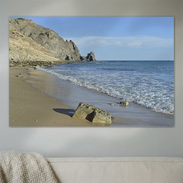 Plage de Luz en Algarve - Portugal