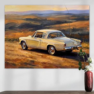 Studebaker Starliner in der goldenen Stunde