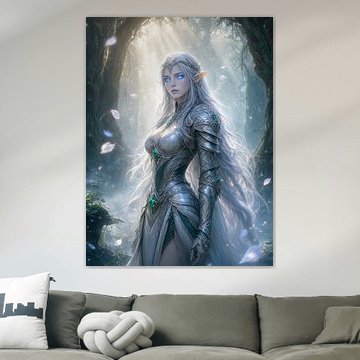 Ethereal Elven Warrior by Markus Gann