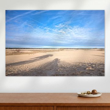 Lumière estivale sur les dunes sur Vague & Form