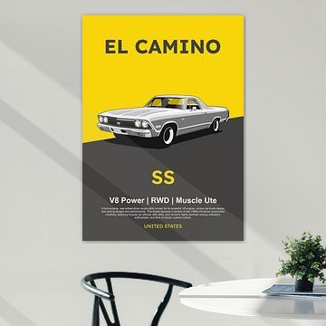 Chevrolet El Camino SS 1968, 3e génération