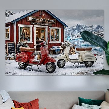 Vespa in Grönland von DeVerviersBelgium