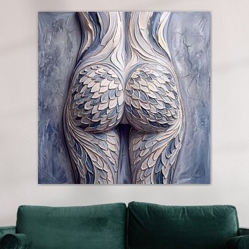 An angel’s bottom – wings of sensuality by AidasignArt