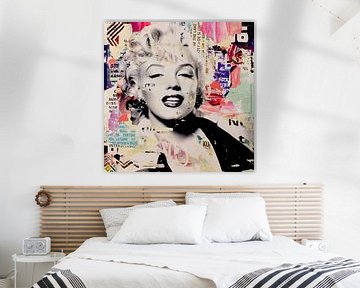 Marylin Monroe by Michiel Folkers